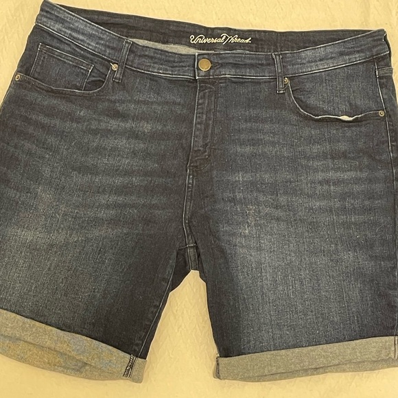 Universal threads denim Bermuda shorts size 22W - Picture 4 of 10
